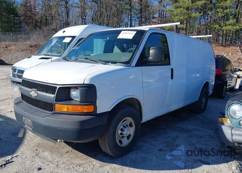 2015 Chevrolet Express 2500 Work Van from USA, damaged, VIN 1GCWGFCFXF1109786